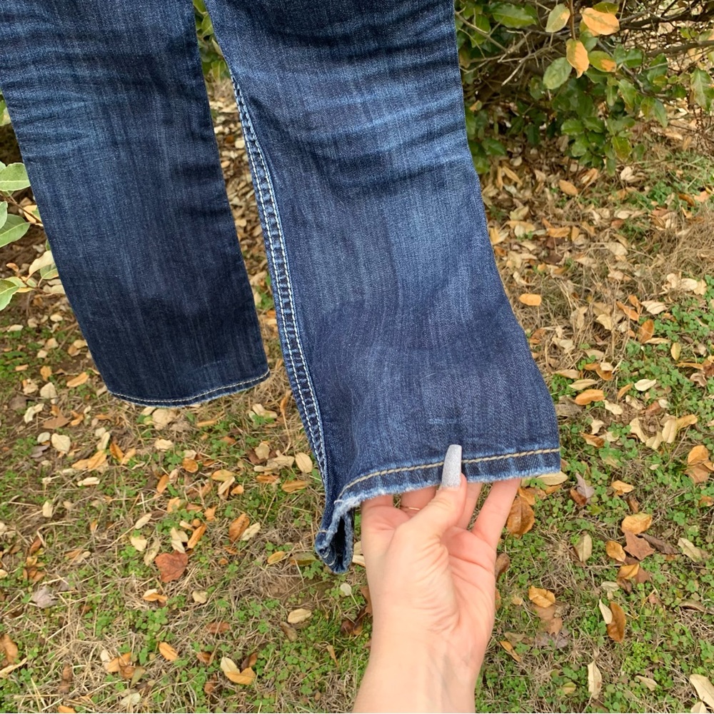 SILVER Natsuki Boot Stretch Jean Darkwash W27/L29 Comfy Denim Jeans RETAIL $85 - Picture 14 of 15